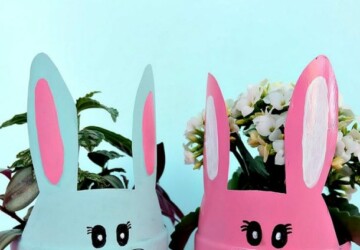 15 Best Bunny Crafts for Easter (Part 2) - Bunny Crafts for Easter, Bunny Crafts, Bunny Craft