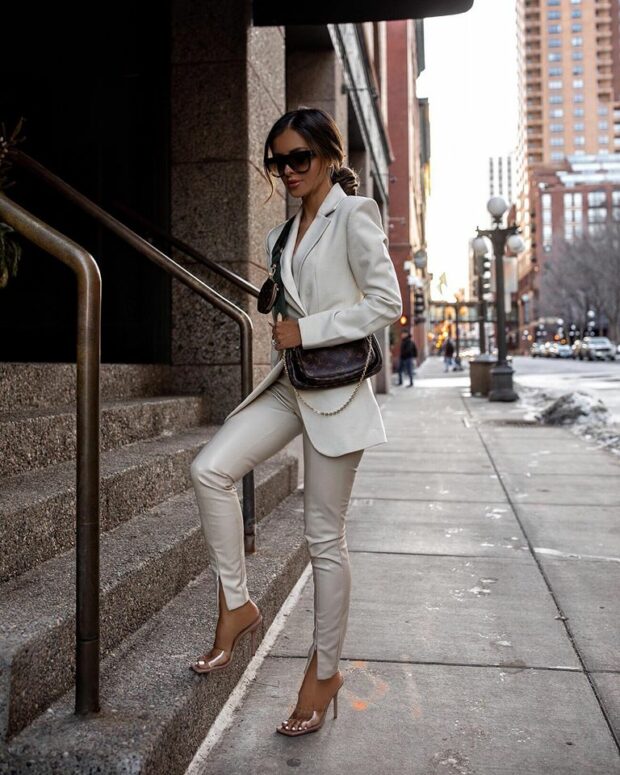 Color of The Season White: 13 Stylish Spring Outfit Ideas (Part 2)