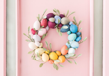 DIY Easter Wreaths Perfect for Your Front Door (Part 1) - DIY Easter Wreaths, diy Easter wreath, DIY Easter Decoration