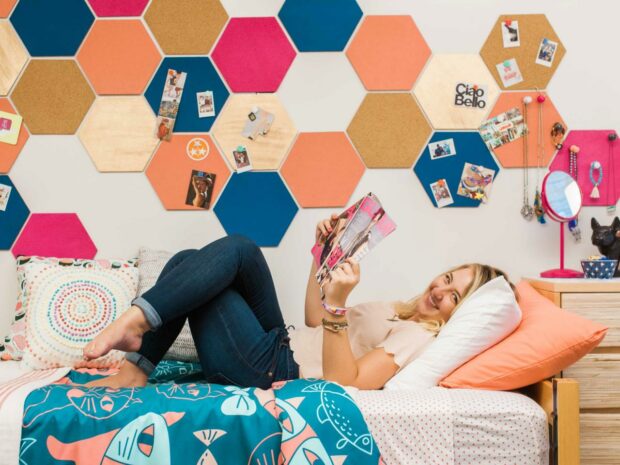 DIY for College Students - Dorm Decor Ideas - student, ideas, dorm, decor