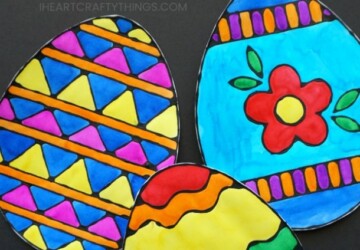 15 Cute and Fun Easter Crafts for Kids - Easter Crafts for Kids, Easter Craft ideas, DIY Easter ideas