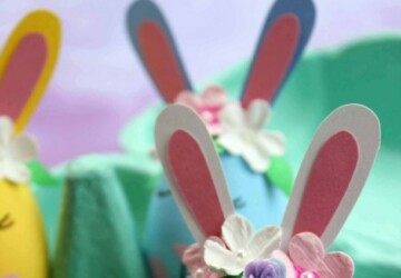 15 Easter Crafts for Your Little Bunny - Easter Crafts for Kids, DIY Easter Decor Projects, diy Easter