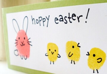 15 of the Simplest Easter Crafts for Kids and Toddlers - Easter Crafts for Kids, Easter Craft ideas, diy kids crafts