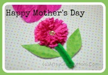 15 Mother's Day Craft Ideas for Kids (Part 1) - Mother's Day Craft Ideas for Kids, Mother's Day Craft Ideas, mother's day, DIY Mother's Day Crafts, DIY Happy Mother's Day Cards