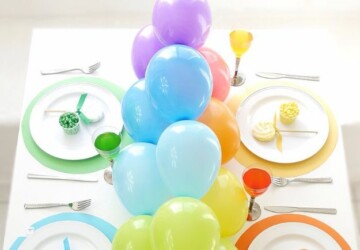 15 Awesome DIY Balloons Party Decorations (Part 1) - DIY party favors, diy party decorations, DIY Balloons Party Decorations, DIY Balloons Party