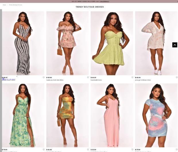 What are Good Websites for Dresses?