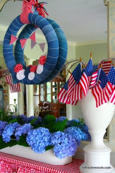 12 Patriotic DIY 4th Of July Decor Ideas (Part 7) - Patriotic DIY 4th Of July Decor Ideas, diy 4th of July decorations, DIY 4th Of July Decor Ideas