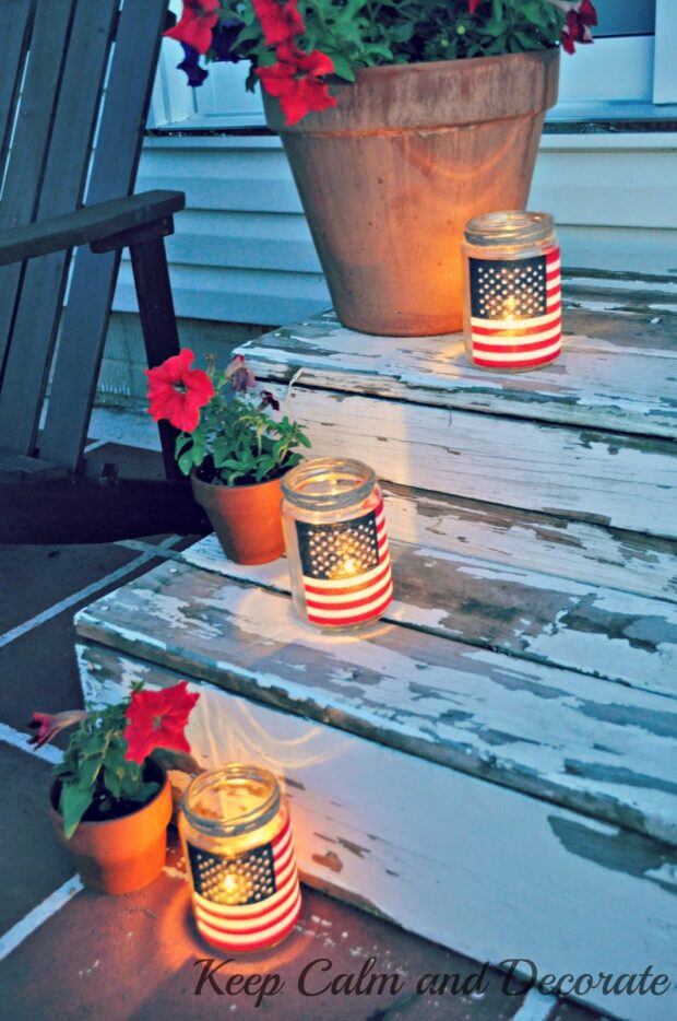 15 Patriotic DIY 4th Of July Decor Ideas (Part 1) - Patriotic DIY 4th Of July Decor Ideas, diy 4th of July decorations, DIY 4th Of July Decor Ideas, 4th of July Party Ideas, 4th Of July Crafts