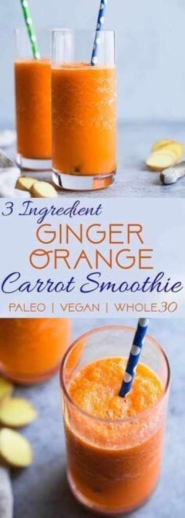13 Ginger Smoothie Recipes for Detox - Healthy Smoothie, Ginger Smoothie recpes, Ginger Smoothie, Ginger