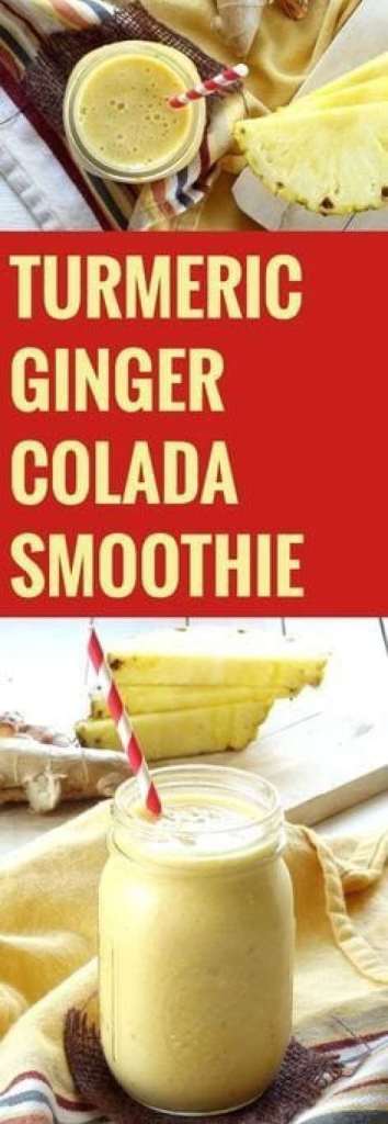 13 Ginger Smoothie Recipes for Detox - Healthy Smoothie, Ginger Smoothie recpes, Ginger Smoothie, Ginger