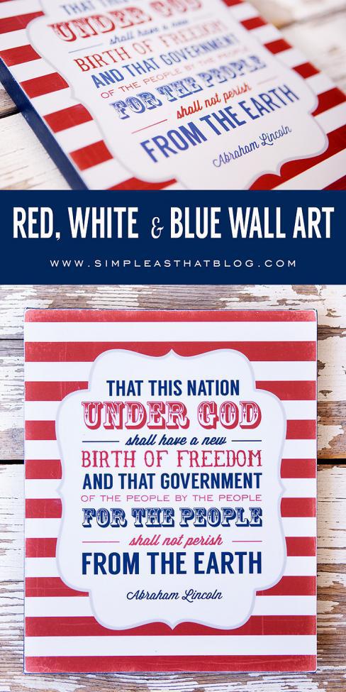 15 Patriotic DIY 4th Of July Decor Ideas (Part 4) - Patriotic DIY 4th Of July Decor Ideas, diy 4th of July decorations, DIY 4th Of July Decor Ideas, 4th of July