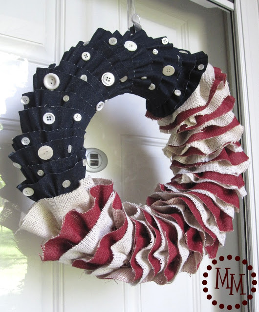 15 Patriotic DIY 4th Of July Decor Ideas (Part 5) - diy 4th of July decorations, DIY 4th Of July Decor Ideas, 4th Of July Crafts