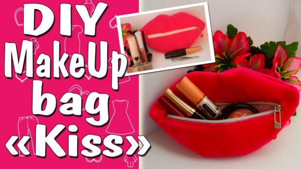 12 Adorable DIY Makeup Bags - DIY Makeup Bags, DIY Makeup Bag, DIY bags