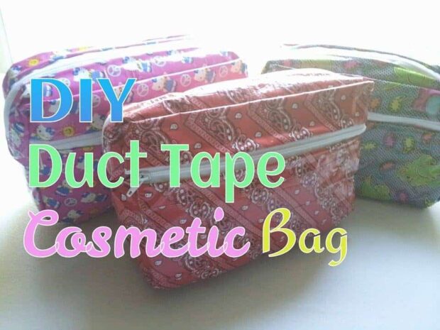 12 Adorable DIY Makeup Bags - DIY Makeup Bags, DIY Makeup Bag, DIY bags