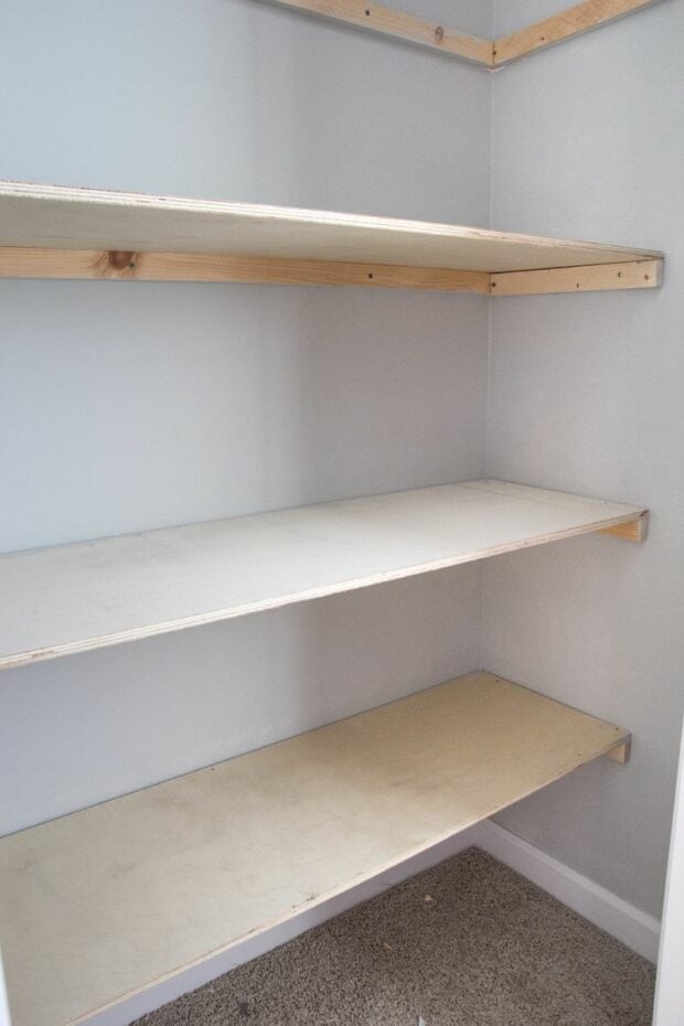 10 Genius Ideas for Building a Pantry Shelves