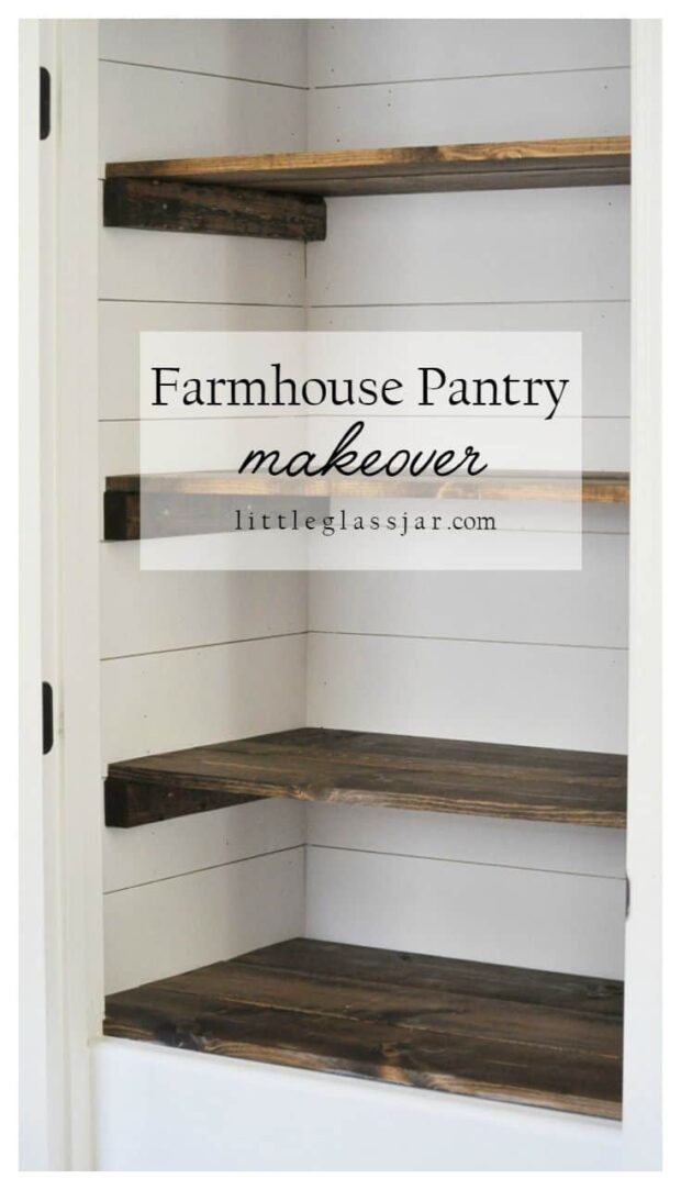 10 Genius Ideas for Building a Pantry Shelves - shelves, Pantry Shelves, Pantry Organization, Kitchen Pantry Ideas, diy shelves, diy Pantry Shelves