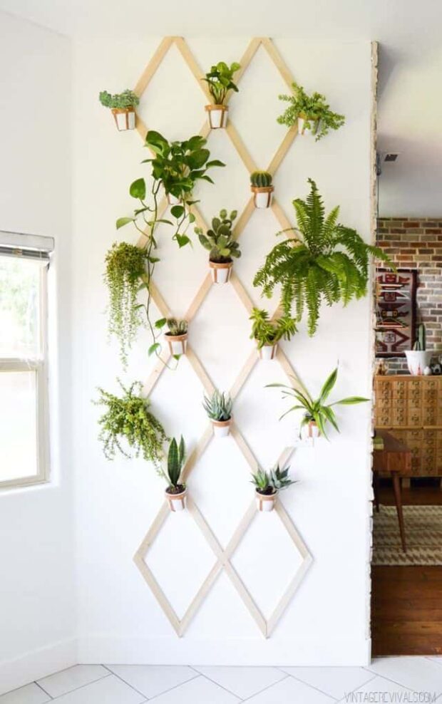 Creative DIY Vertical Gardens For Your Home - DIY Vertical Gardens, DIY Vertical Garden Ideas, DIY Vertical Garden