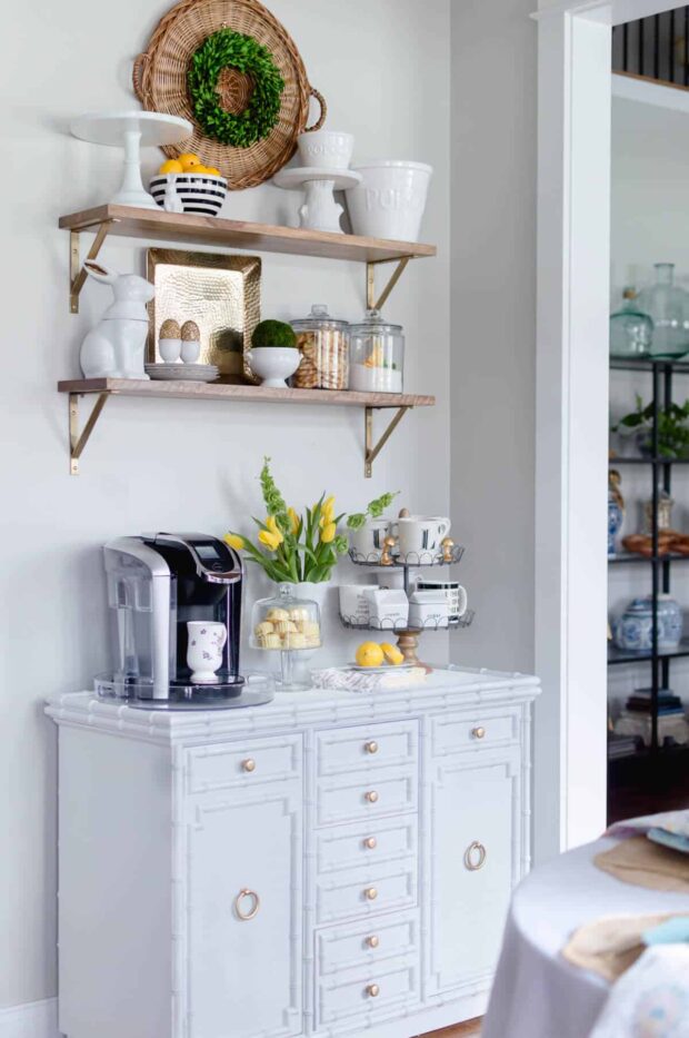 12 Charming DIY Coffee Stations For Your Home - DIY Coffee Stations, DIY Coffee Station Ideas, DIY Coffee Station, Coffee Stations Design Ideas, Coffee Stations