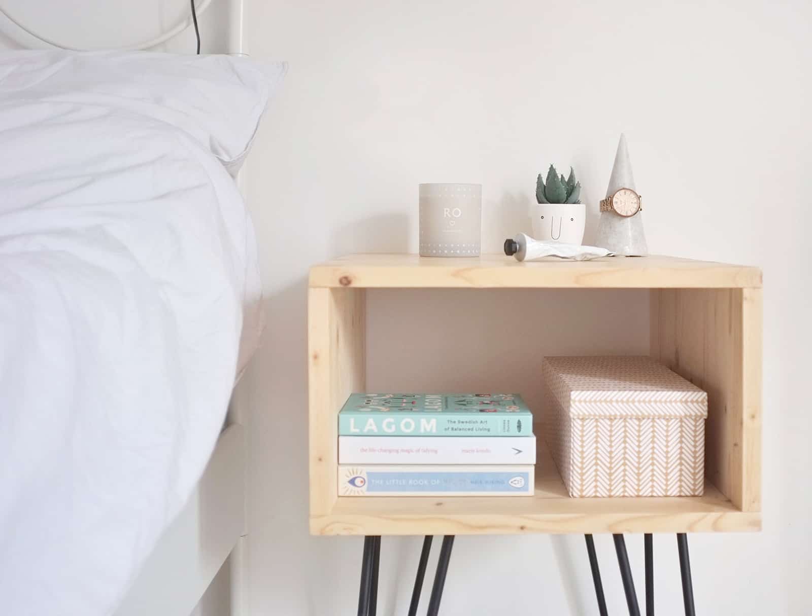 DIY Nightstand Ideas For Creative Beginners