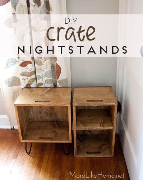 DIY Nightstand Ideas For Creative Beginners - DIY Nightstand Projects, DIY Nightstand