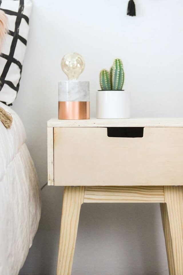 DIY Nightstand Ideas For Creative Beginners