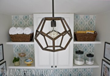 DIY Projects- Coolest DIY Pendant Lights That Add Style And Charm - pendant lights, DIY Pendant Lights, DIY Pendant