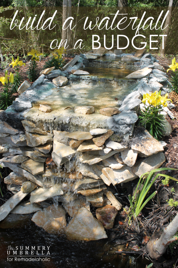 12 Amazing Backyard Garden Waterfall Ideas that you can DIY - Waterfall Ideas, DIY Backyard Garden Waterfall Ideas, Backyard Garden Waterfall Ideas, Backyard Garden Waterfall