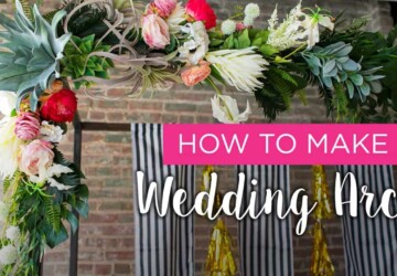 13 DIY Wedding Arches For the Perfect I Do Moment - WREATHS Wedding Arches, Wedding Arches, DIY Wedding Arches, A-FRAMES Wedding arches
