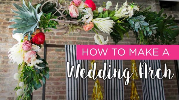 13 DIY Wedding Arches For the Perfect I Do Moment - WREATHS Wedding Arches, Wedding Arches, DIY Wedding Arches, A-FRAMES Wedding arches