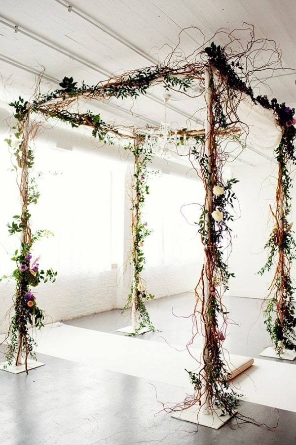 13 DIY Wedding Arches For the Perfect I Do Moment - WREATHS Wedding Arches, Wedding Arches, DIY Wedding Arches, A-FRAMES Wedding arches