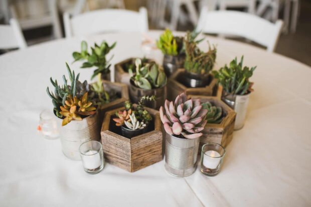 Stunning DIY Wedding Centerpieces