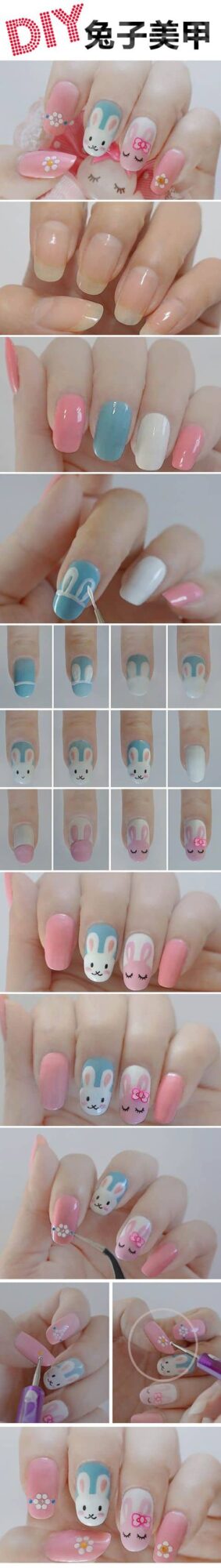 14 Cute Summer Nail Art Ideas and Tutorials - Summer Nail Art Ideas, summer nail art, neon summer nail art