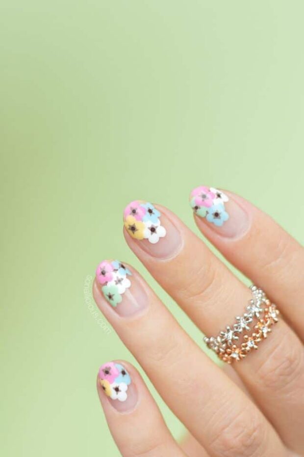 14 Cute Summer Nail Art Ideas and Tutorials - Summer Nail Art Ideas, summer nail art, neon summer nail art