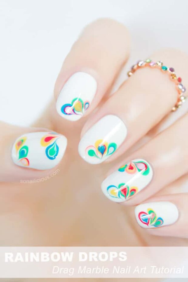 14 Cute Summer Nail Art Ideas and Tutorials - Summer Nail Art Ideas, summer nail art, neon summer nail art