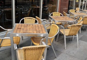 Tips on How to Buy Outdoor Furniture for Your Restaurant or Hotel - weather resistance, size, shape, Restaurant, outdoor, material, furniture