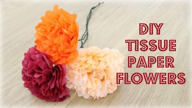 Beautiful DIY Paper Decoration Ideas For Fall - Diy Paper Flower Ideas, DIY Paper Decoration Ideas For Fall, DIY Paper Decoration