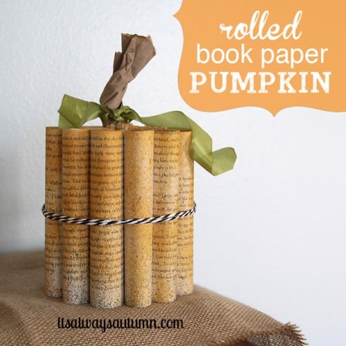 Beautiful DIY Paper Decoration Ideas For Fall