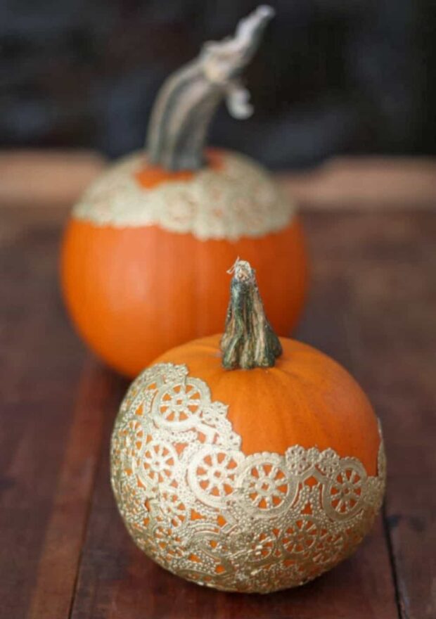 Easy No-Carve Pumpkin Decorating Ideas - Pumpkin Decorating Ideas, No-Carve Pumpkin Decorating Ideas, DIY Pumpkin Decorating Ideas