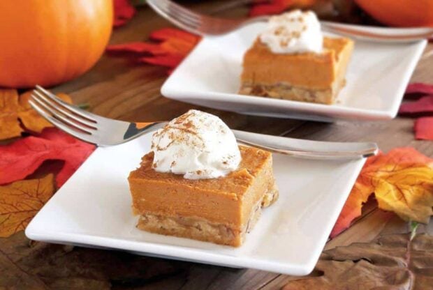 13 Pumpkin Pie Bar Recipes