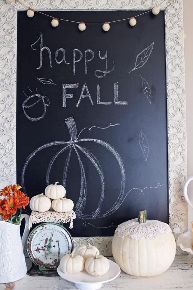 Chalkboard Ideas for Fall