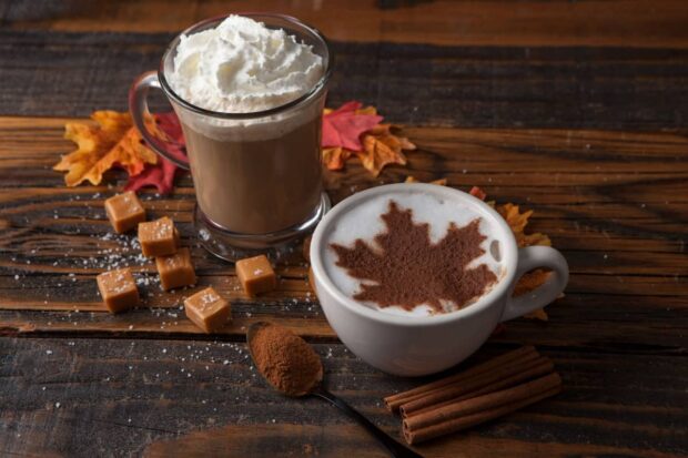 13 Cozy Fall-Inspired Coffee Recipes - fall drink recipes, fall Coffee Recipes, coffee recipes