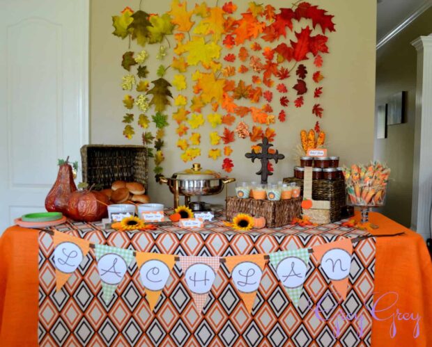 Cute Fall Baby Shower Ideas To Inspire You - fall decor, Fall Baby Shower Ideas, Baby Shower Ideas