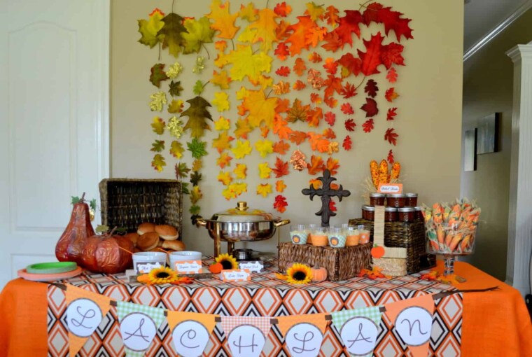 Cute Fall Baby Shower Ideas To Inspire You Cute Fall Baby Shower Ideas To Inspire You - fall decor, Fall Baby Shower Ideas, Baby Shower Ideas