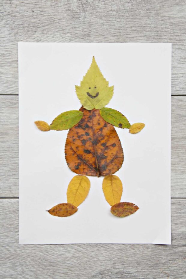 13 Easy Crafts To Make With Fall Leaves