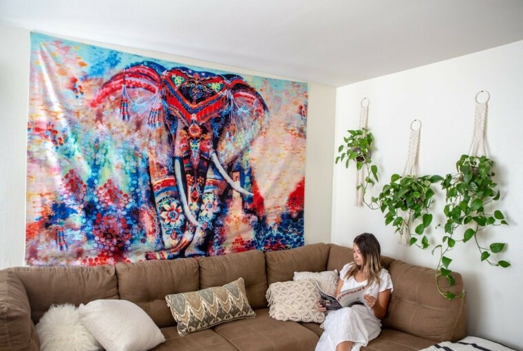 7 Brilliant Ideas for Hanging a Wall Tapestry Around the House 7 Brilliant Ideas for Hanging a Wall Tapestry Around the House - Wall Tapestry, wall, home ideas, decoration