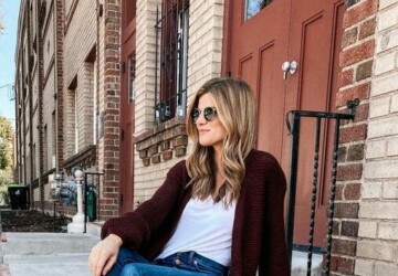 The Best Jeans Trends to Wear This Fall - street style jeans outfits, jeans for fall, fall jeans outfit ideas