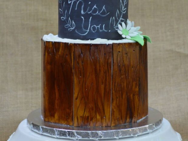 13 Best Wood Effect Cake Recipes and Ideas - Wood Effect Cake, Wood Effect, Wedding Cake, rustic wedding decoration, cake ideas