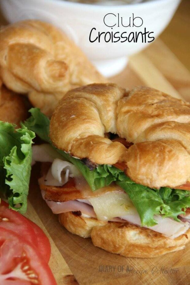 Best Croissant Sandwich Recipes (Part 2) - Sandwich Recipes, Croissant Sandwich Recipes, Croissant