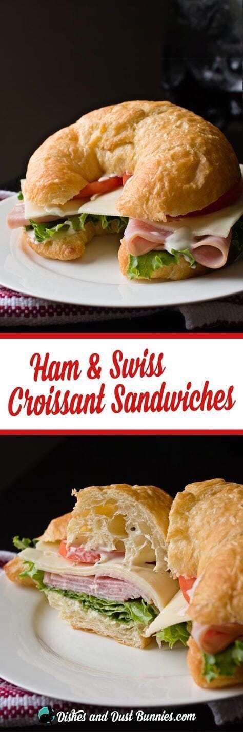 Best Croissant Sandwich Recipes (Part 2) - Sandwich Recipes, Croissant Sandwich Recipes, Croissant