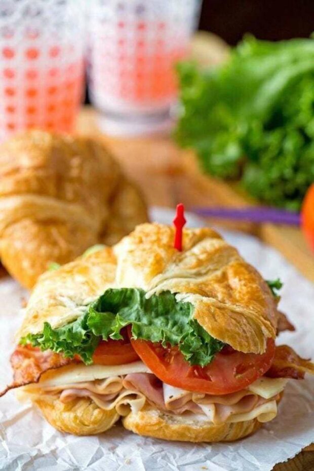 Best Croissant Sandwich Recipes (Part 2) - Sandwich Recipes, Croissant Sandwich Recipes, Croissant